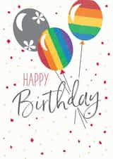 Classic Birthday Card - For Partner - Pride created by Clare Joys