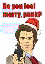 clint eastwood Christmas Card 13685 created by Pedges Houseboat