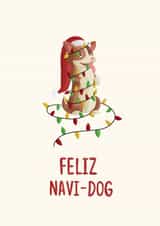 Dog pun Christmas Card 28249 created by Leanne Parkinson