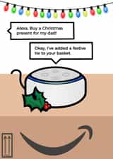 Alexa Dad Christmas Card 34882 created by Ilan Asher