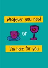 support friend Love & Friendship Card 13807 created by Poppy Lane