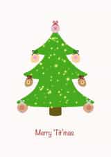 Boobs Female Christmas Card 37800 created by Emma Riches - Emma Riches Art