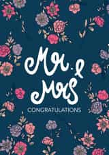 Floral MR & MRS created by Kamiya Chirodian