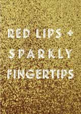 Christmas gold Card 26486 created by Sonia Nicolson