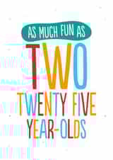 birthday fifty Birthday Card 4487 created by Joyful Joyful