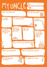 uncle from the kids Birthday Card 3732 created by Bow & Bell