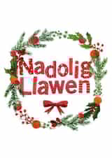 cymreig cardiau Christmas Card 15917 created by Cardiau Cymraeg