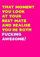 Awesome bff Birthday Card 8182 created by Filthy Sentiments