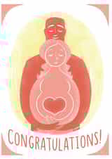 baby mother New Baby Card 3604 created by Sarah Satrun