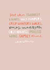 Contemporary cosy nights Christmas Card 31207 created by Sioux Alice