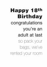 funny humour Birthday Card 3977 created by Coulson Macleod