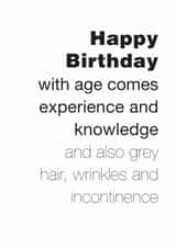 Funny Birthday Card For Him 1000 created by Coulson Macleod