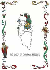 The Ghost of Christmas Presents Card created by Kat Willott