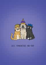 Gold, Frankincense and Purr Card created by Kat Willott