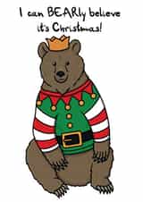 adult pun Christmas Card 14081 created by OhJaye