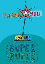 Female adult Thank You Card 39062 created by Alice Palace