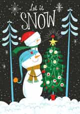 holidays snowmen Card 23045 created by Josh Cleland
