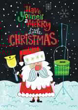 santa holidays Christmas Card 23046 created by Josh Cleland