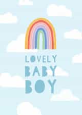 lovely baby New Baby Card 10793 created by Zoe Spry