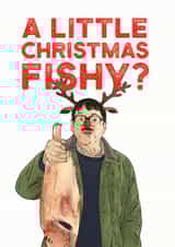 Jim's looking a little fishy this Christmas (Friday Night Dinner) created by Picardso
