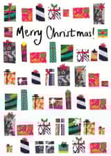 gifts presents Christmas Card 24676 created by Libby Bothway