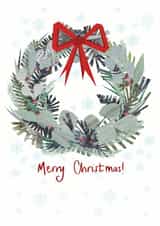 holly ivy Christmas Card 24678 created by Libby Bothway