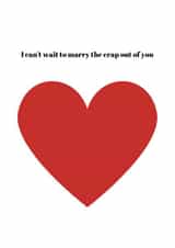 Wedding love card created by A little bit of love