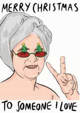 LEWIS CAPALDI Christmas Card 10297 created by Stacie Charlton