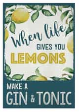 lemons gin Card 25239 created by Pippa Race