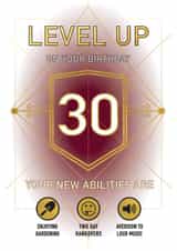 30 thirty Birthday Card 15172 created by Mad Philomena