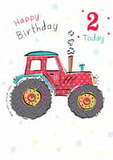 2 kids Birthday Card 12521 created by Clare Joys