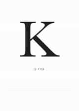 kisfor kiss Card 29619 created by Nothing But Lovely