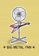 rock metal Birthday Card 14399 created by Carl Batterbee