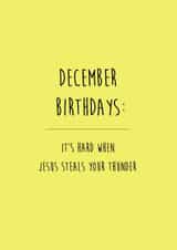 jesus adult Birthday Card 1574 created by Kritter Design