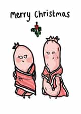 adult bigs Christmas Card 40290 created by Laura Kelly