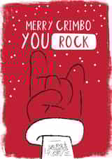 rock metal Card 34567 created by High Five Prints Co