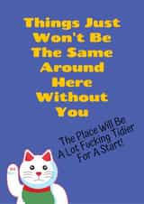 wont be the same messy New Job Card 16035 created by Eamonndo Designs