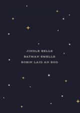 carol typographic Card 38203 created by Matt Hillman