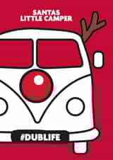 vdub volkswagen Card 12199 created by High Five Prints Co