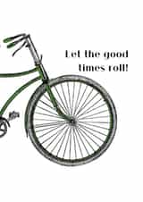 cycle bike Birthday Card 9494 created by Rachey Jay Crafts