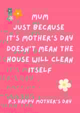 Cheeky Mother's Day Card created by Mitch Fox