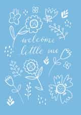 adult Girl New Baby Card 37230 created by Red & Ruby Designs