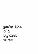 Big deal Love Card 39920 created by Jodi 