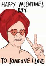 to someone i love lewis capaldi Valentines Day Card 10299 created by Stacie Charlton