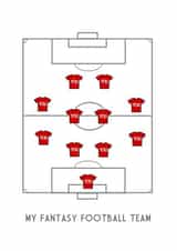 My Fantasy Football Team created by Worry Less Design