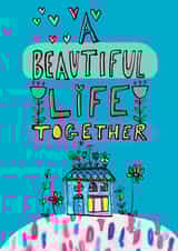 beautiful life together Valentines Day Card 39064 created by Alice Palace