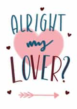 lover westcountry Valentines Day Card 37802 created by Emma Riches - Emma Riches Art