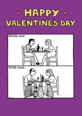 dogs adult Valentines Day Card 1927 created by Off The Leash Cartoons by Rupert Fawcett