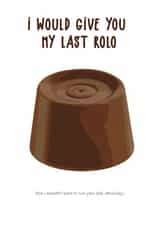 Rolo Diet Valentines Day Card 39220 created by Maya Rose Creations