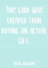 this card cheaper Birthday Card 15488 created by James Colley